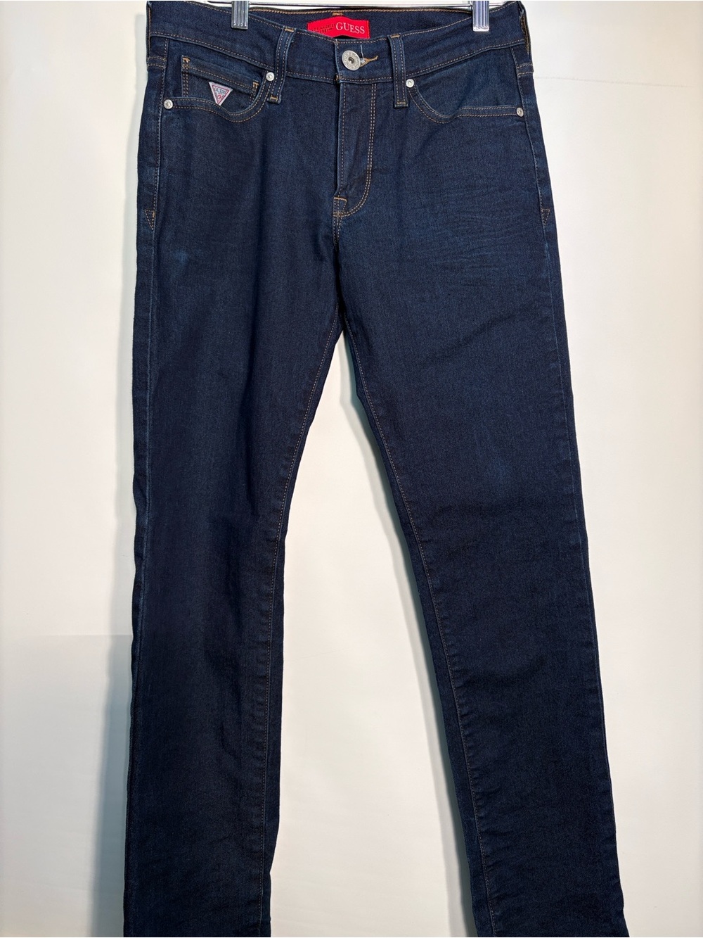 GUESS Lincoln Dark Blue Slim Straight Jeans